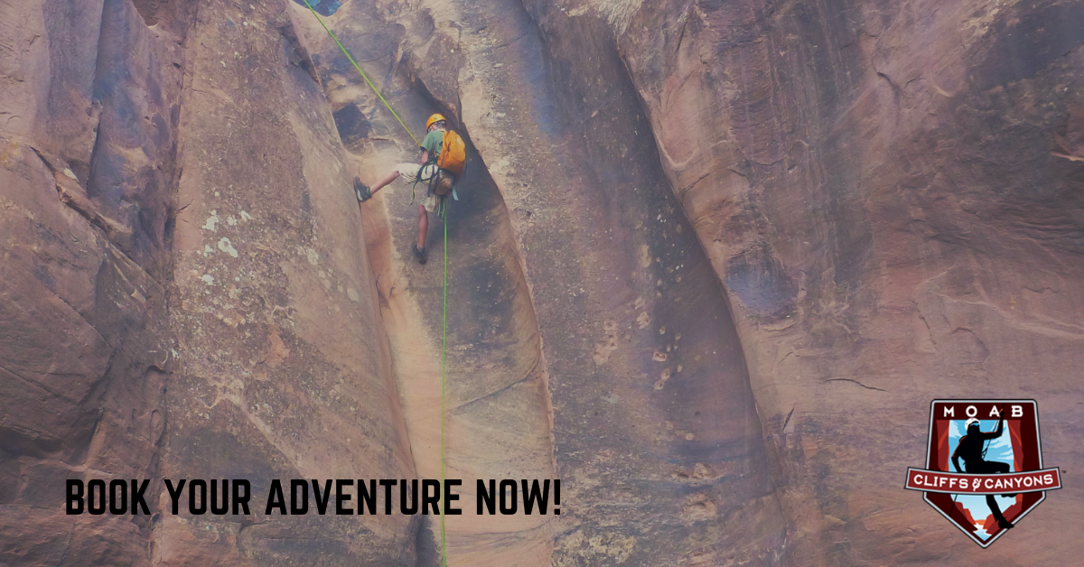 Rock Climbing and Canyoneering in Moab, Utah